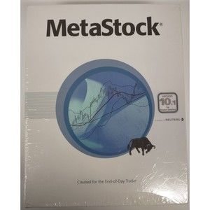 METASTOCK 10.1 Stock Market Day Trading OBSOLETE Windows Vista XP 2000 Software